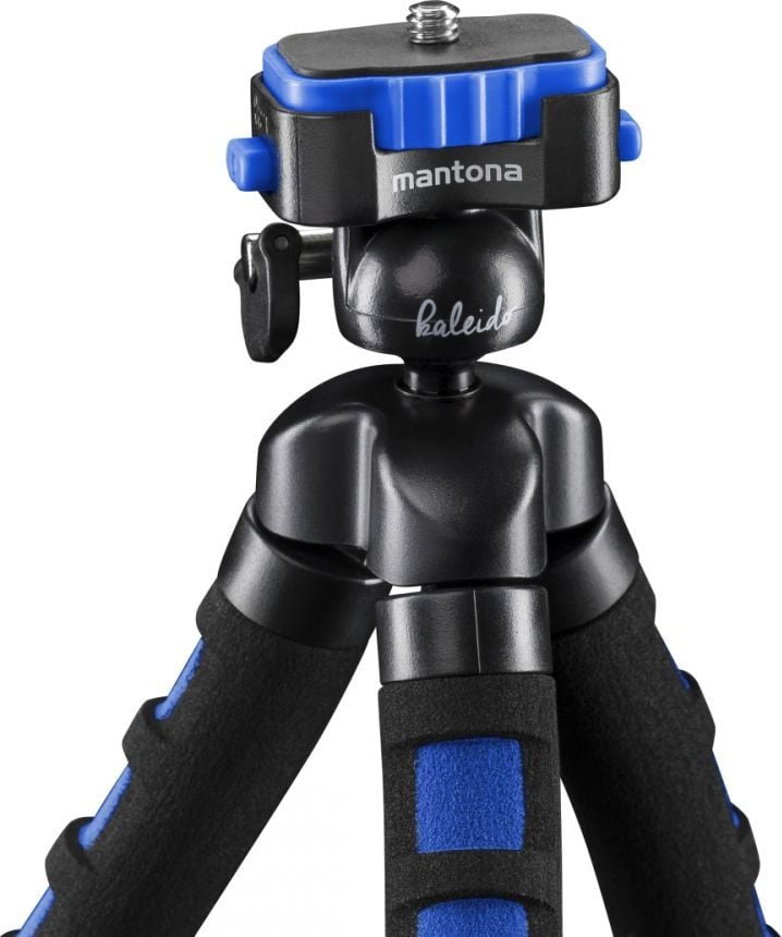 Tripod Mantona Kaleido Flex 21399, fleksibël, kompakt, i zi