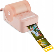 Printer për etiketa dhe foto HP Sprocket Panorama, Bluetooth, rozë