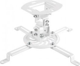 Mbajtëse tavani për projektor LogiLink BP0057, deri 13.5kg, rrotullim 360°, e bardhë