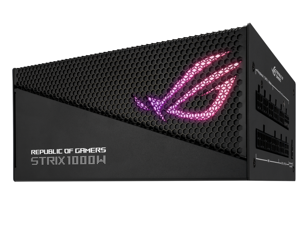 Furnizues energjie Asus ROG Strix Aura Edition, 1000W, 80+ Gold, modular, i zi
