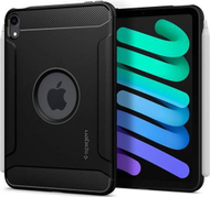 Mbulesë tablet Spigen Rugged Armor për iPad mini 6 2021, TPU, mbrojtje nga rëniet, e zezë mat