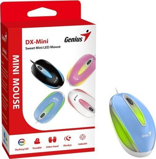 Maus Genius DX-Mini, 1000DPI, i kaltër