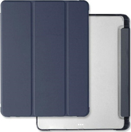 Mbulesë Mercury Clear Back, iPad Pro 13" 2024, mbrojtje 360°, blu navy