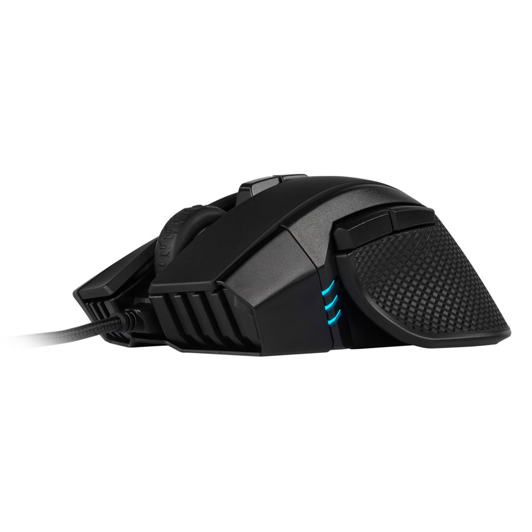 Maus gaming Corsair IRONCLAW RGB, me kabllo, optik, i zi