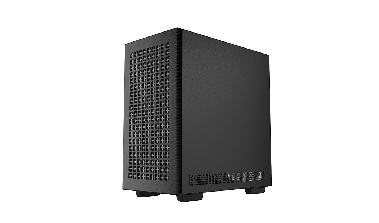 Kuti PC Deepcool CH370 Mini Tower, ATX, USB 3.0, e zezë
