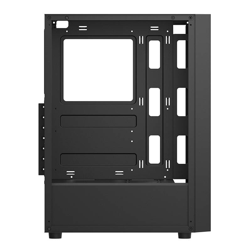 Kuti PC Darkflash A290, MIDI Tower ATX MATX ITX, panel xhami i temperuar, e zezë
