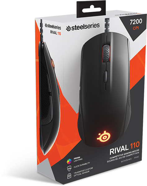 Maus SteelSeries Rival 110, i zi