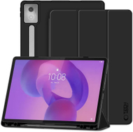 Mbulesë tablet Tech-Protect SmartCase Pen, për Lenovo Idea Tab Pro 12.7, silikon, e zezë