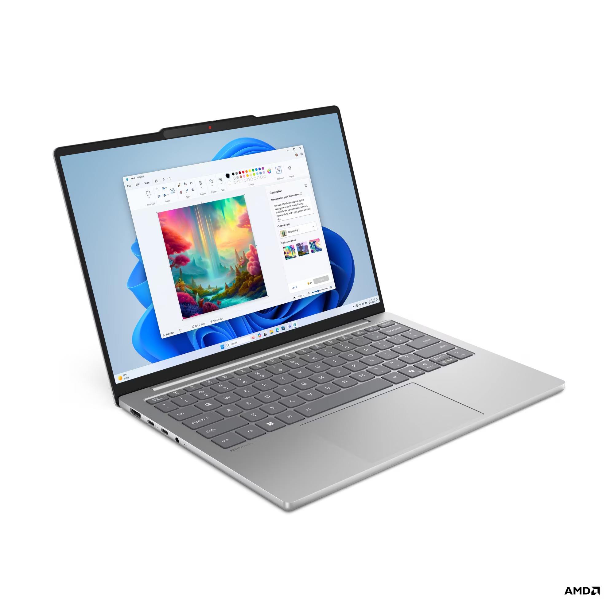 Laptop Lenovo IdeaPad Slim 5 13ARP10, 13", Ryzen, gri