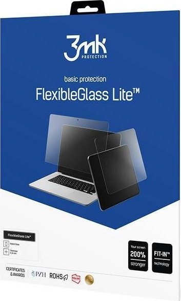 Mbrojtës ekrani 3MK FlexibleGlass Lite Kruger&amp;Matz Eagle 1073, hibrid 0.16mm, për tablet deri 11", transparent