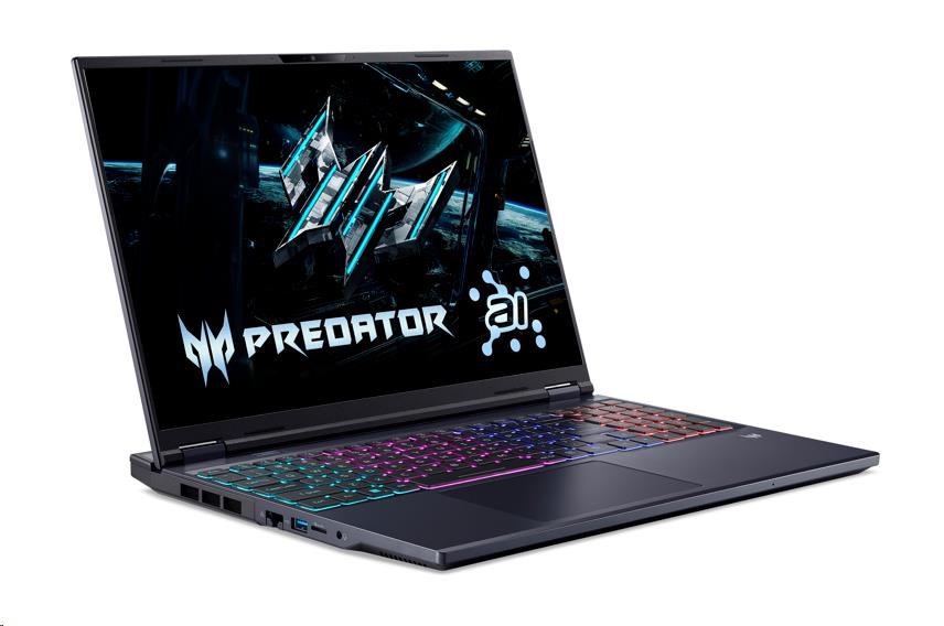 Laptop gaming Acer Predator Helios Neo 16 AI PHN16-73-91XS, 16", Intel Ultra 9, 32GB RAM, 1TB SSD, RTX 5060, i zi