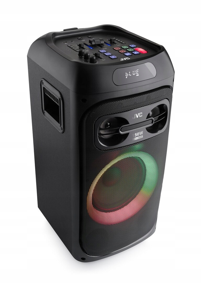 Altoparlant party JVC XS-EP514B, Bluetooth, bateri 16 orë, i zi