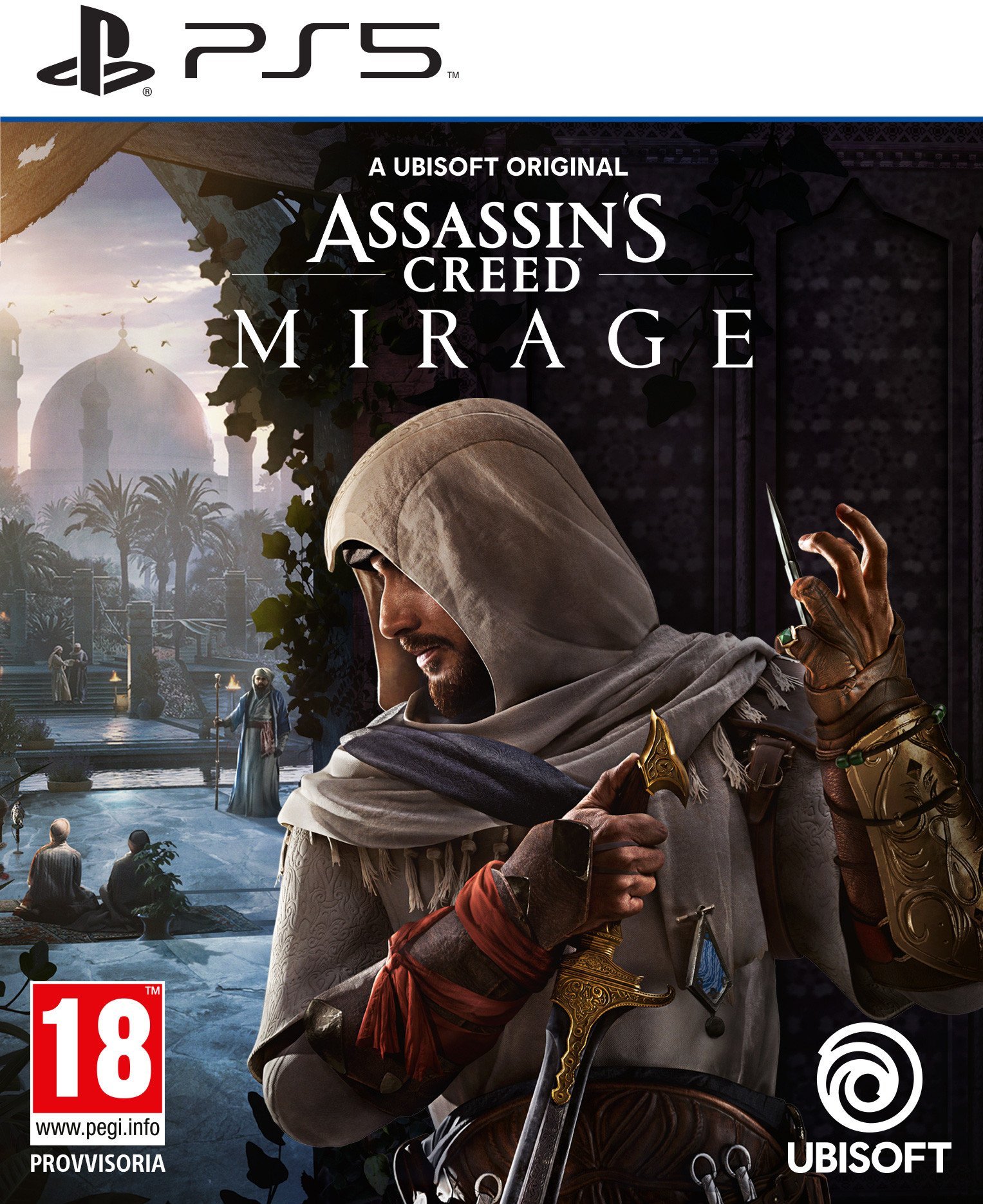 Lojë PS5 Ubisoft Assassin's Creed Mirage, aventurë aksion, për një lojtar