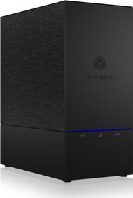 Icy Box 2x 2.5"/3.5" SATA - USB-C 3.2 Gen 2 (IB-RD3621-C31)