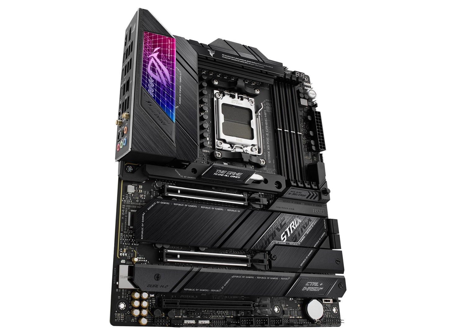 Pllakë amë ASUS ROG STRIX X670E-E Gaming WiFi AMD X670 Socket AM5 ATX