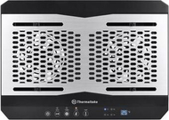Ftohës laptopi Thermaltake Massive 23 LX, 2 ventilatorë, metal, zi argjendt