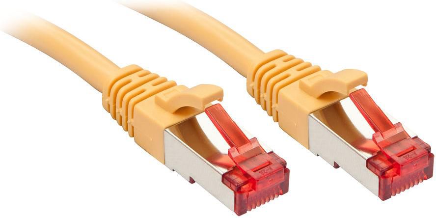 Kabllo rrjeti Lindy Patchcord Cat.6 S FTP, 5m, e verdhë
