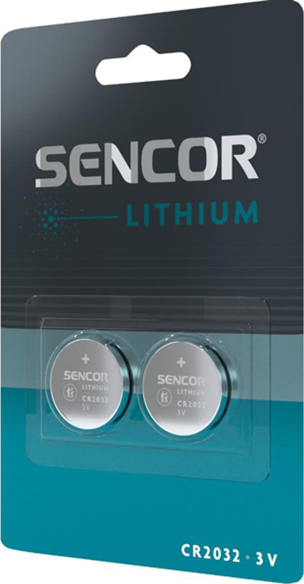 Литиумски батерии Sencor CR2032, 3 V, пакување 2 парчиња