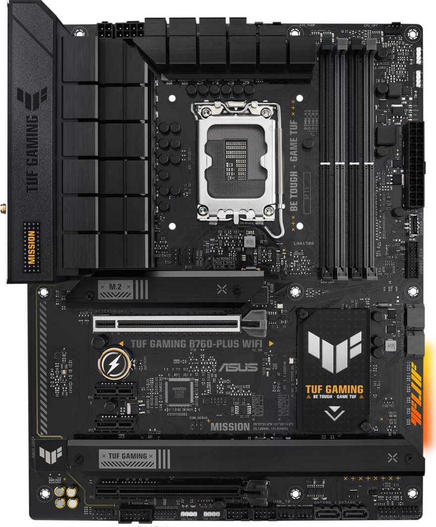 Plakë amë Asus TUF GAMING B760-PLUS WIFI, e zezë 2