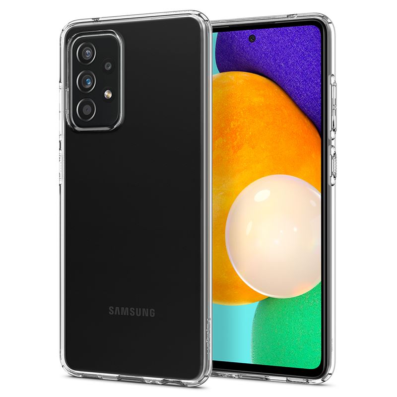 Mbrojtëse për Samsung Galaxy A52s 5G/Galaxy A52 (LTE/5G) Spigen Liquid Crystal, transparente