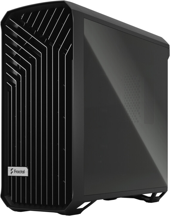Kasë Fractal Design Torrent Black TG Light Tint, e zezë