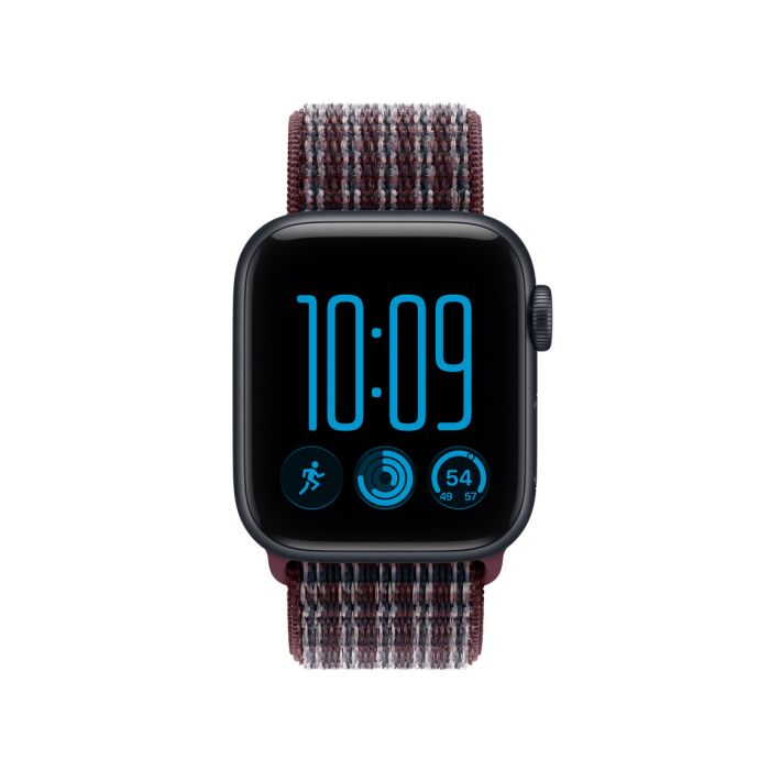 Apple Watch 40mm Burgundy Plaid Sport Loop