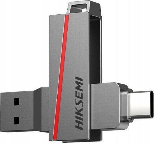 USB flash disk Hiksemi Dual Slim, 64GB, USB C dhe USB A, i zi
