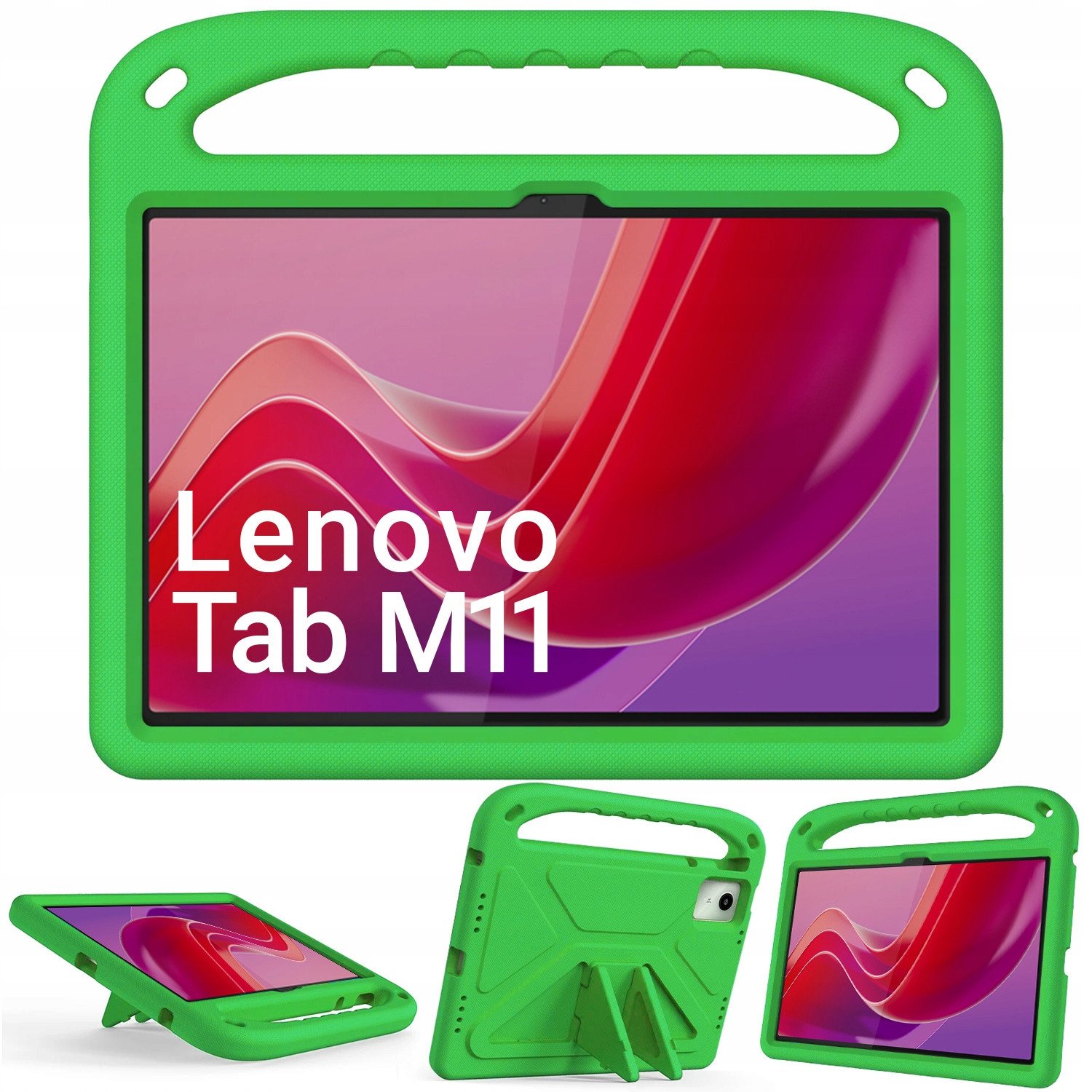 Mbulesë tableti Strado FunColor për Lenovo Tab M11 TB330FU, 10.95", e gjelbër