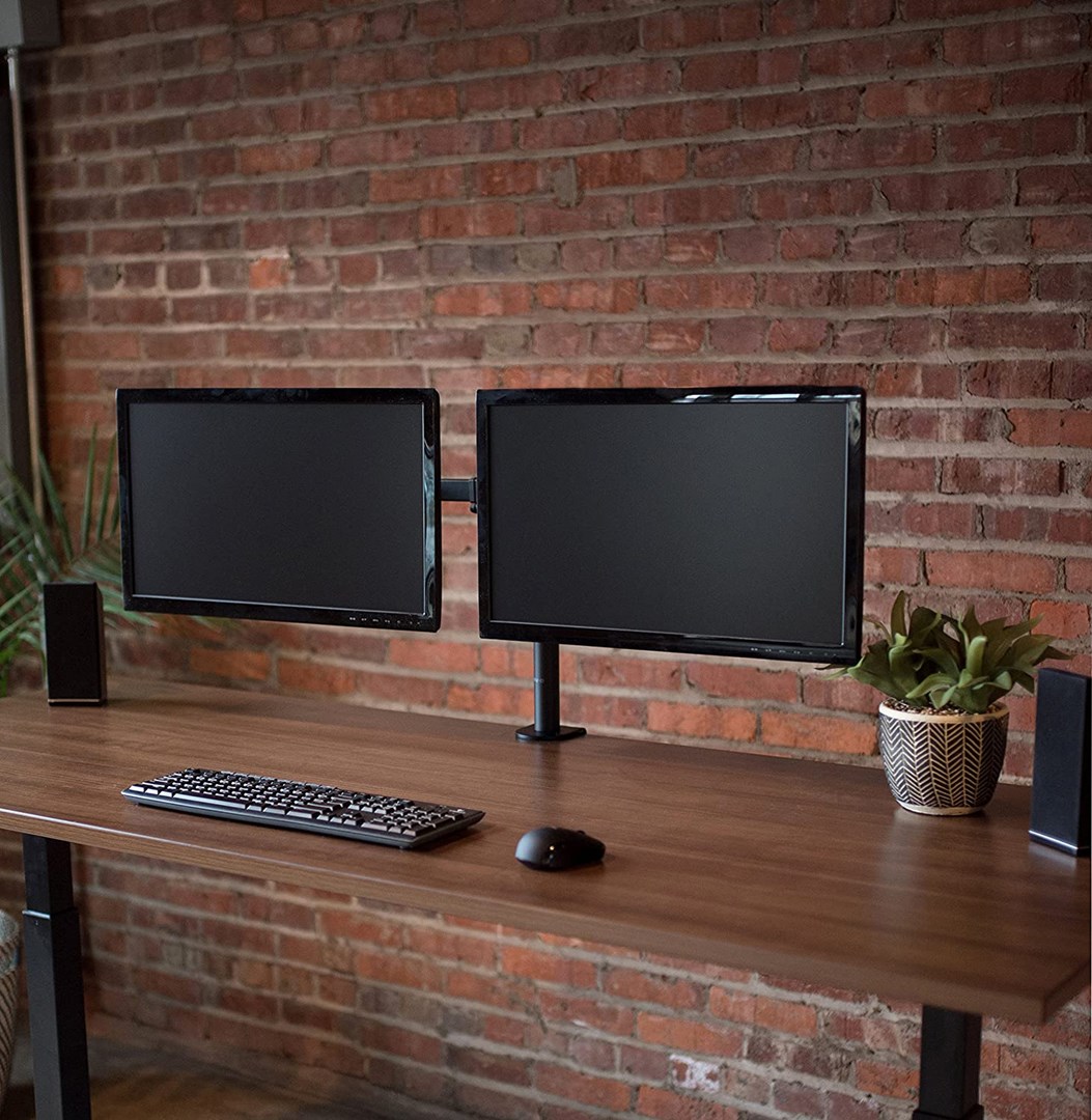 Mbajtëse për dy monitorë Montis Everest MT015, 13-27", VESA 75/100, e zezë