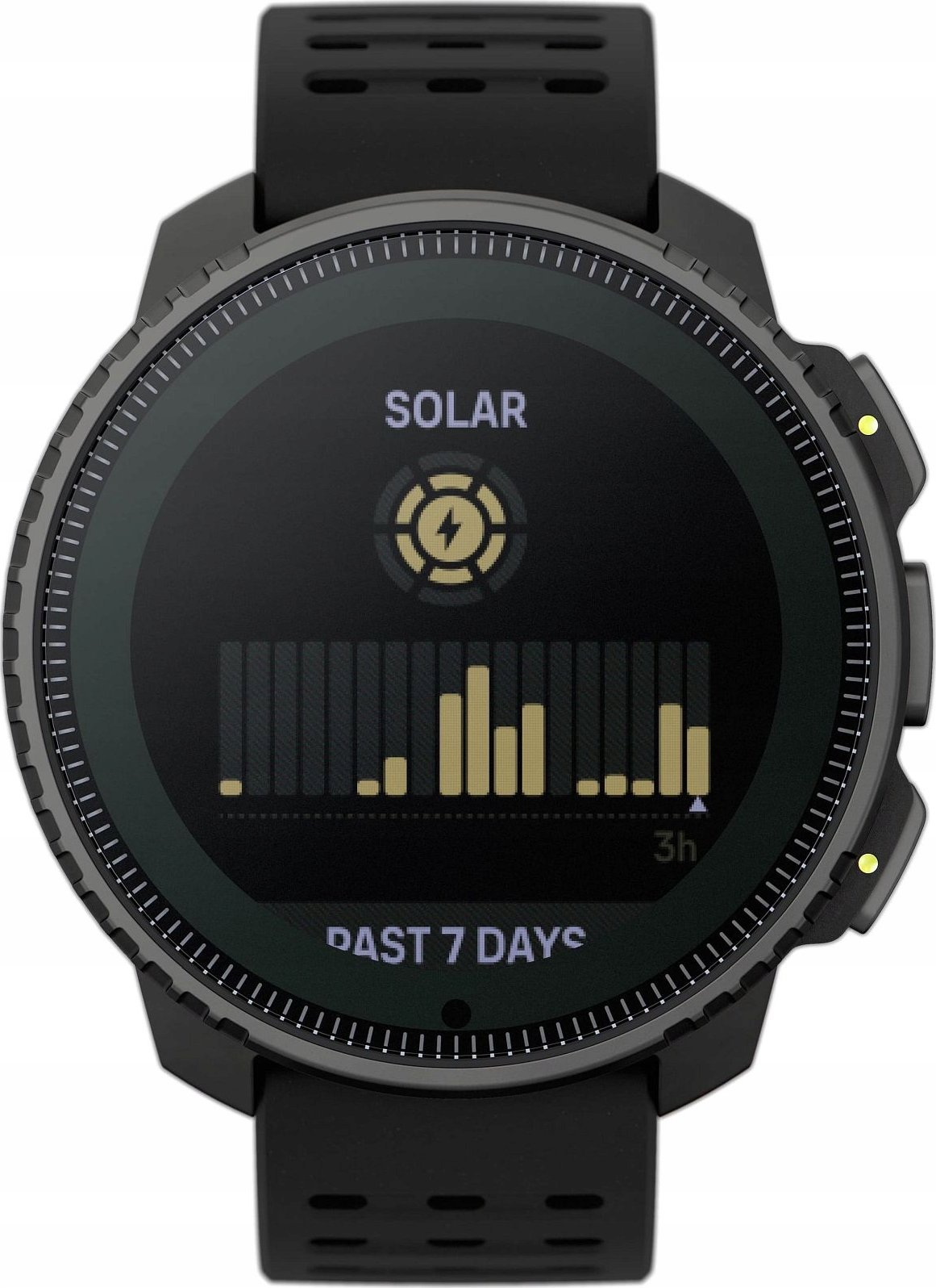 Ora sportive Suunto Vertical Solar SS050978000, GPS, energji solare, e zezë