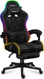 [OUTLET] Karrige Huzaro Force 4.7 RGB, e zezë
