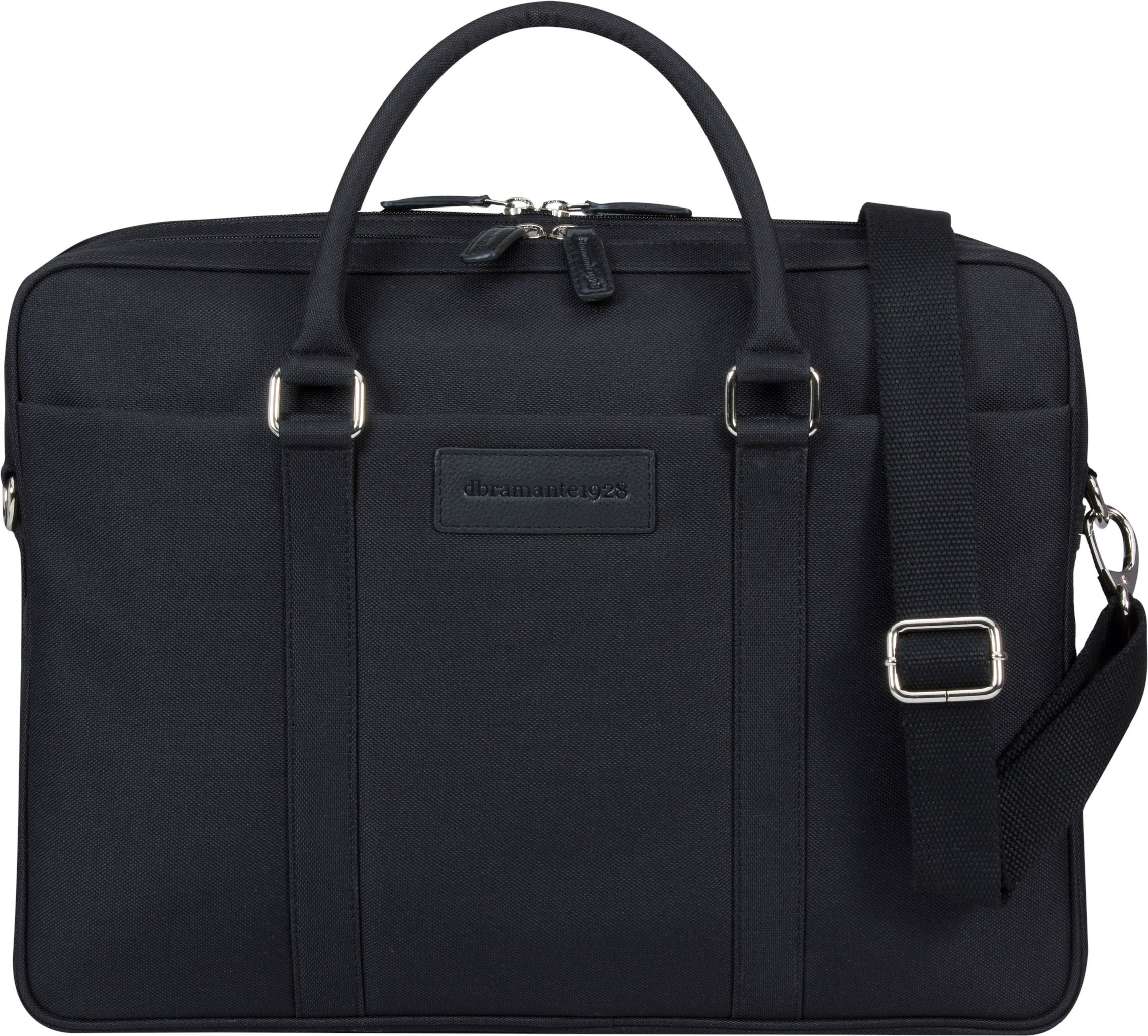 Çantë laptopi Dbramante1928 Ginza, 16", materiale të ricikluara, e zezë