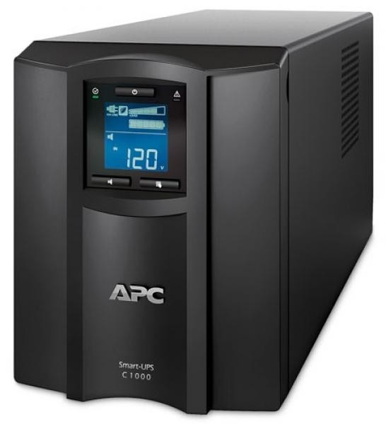 UPS APC Smart-UPS C 1000VA, line interactive, ekran LCD grafik, i zi