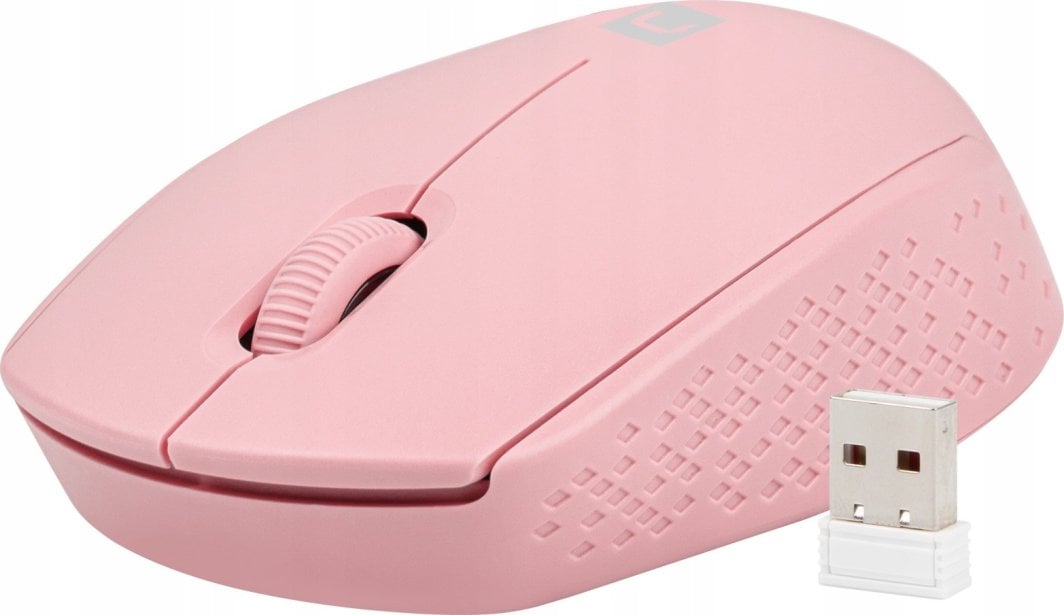 Maus NATEC STORK, Bluetooth dhe USB, 1600 DPI, rozë