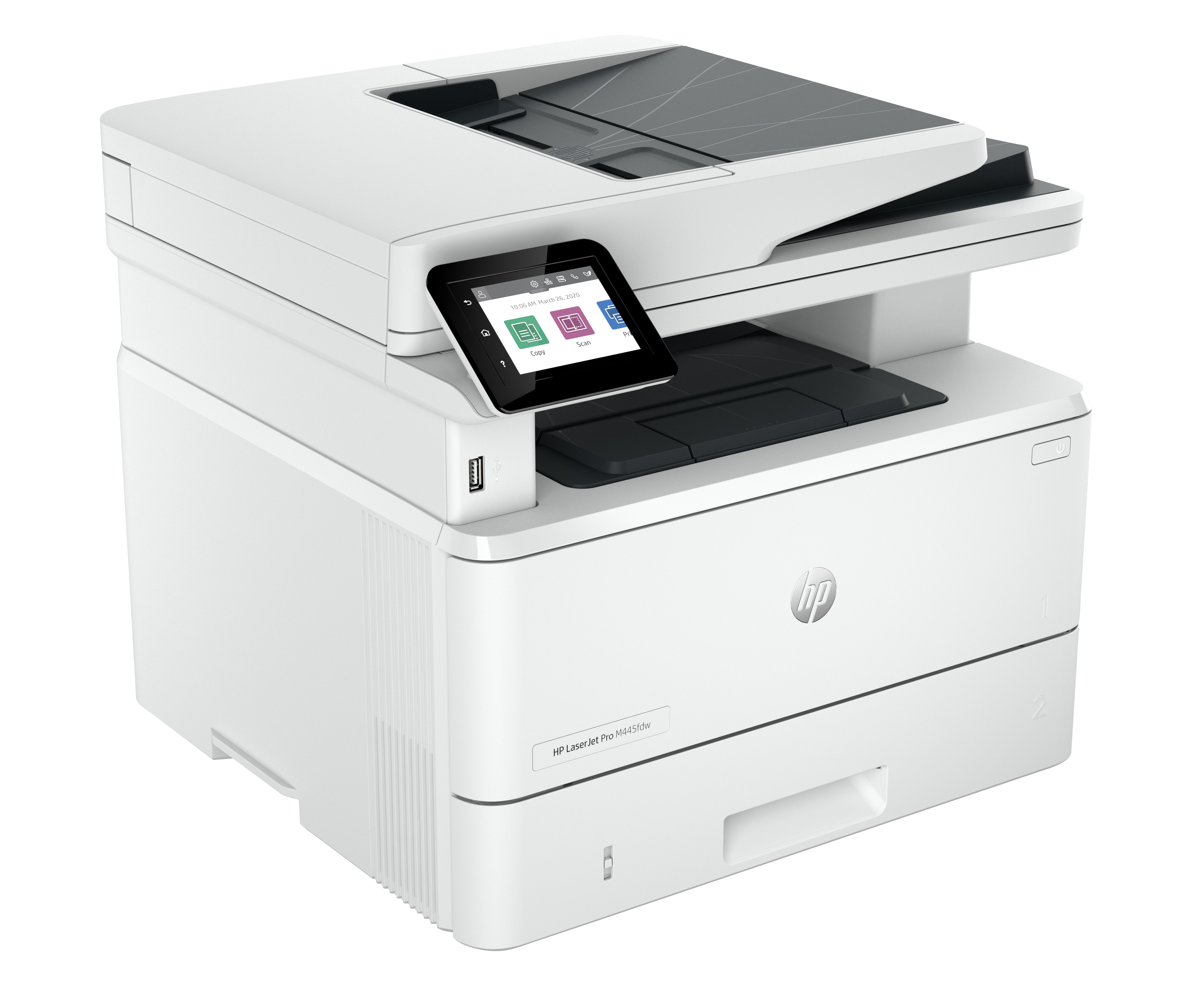 Printeri HP LaserJet Pro MFP 4102fdw, lazer monokrom, WiFi, i bardhë