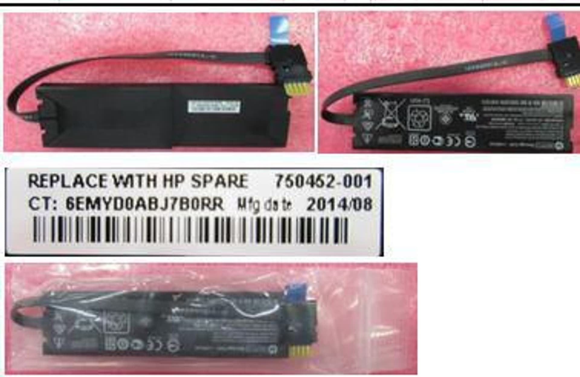 Bateri rezervë HPE Enhanced Megacell BBWC, për kontrollues ruajtjeje, për serverë HPE