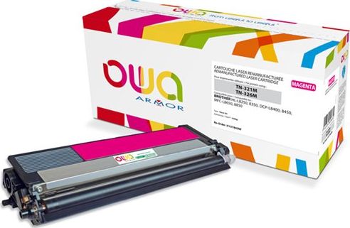 Kartush toner Armor OWA, Magenta, kompatibil Brother TN326M TN321M