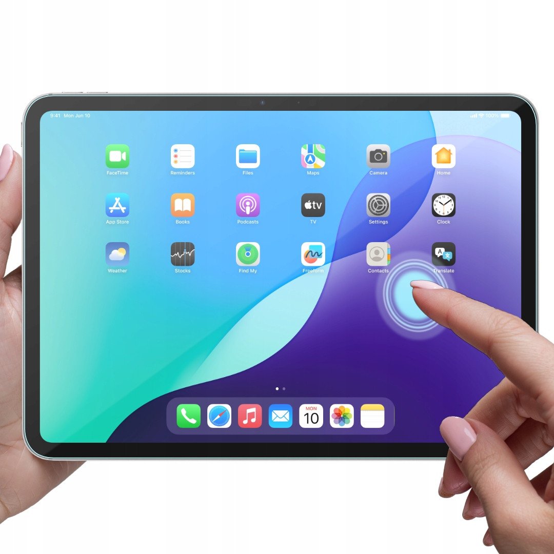 Mbrojtës ekrani GrizzGlass HybridGlass Easy për Lenovo Tab P12, xham hibrid transparent