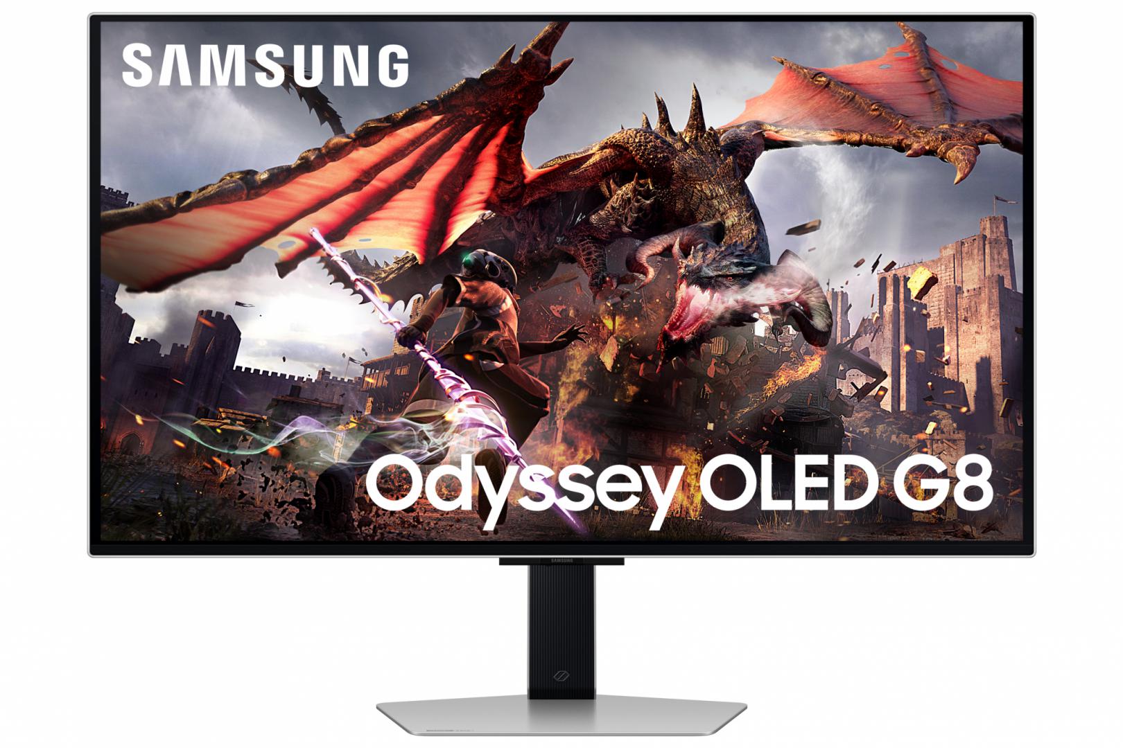 Monitor Samsung G80SD, 32", 4K Ultra HD OLED, argjendtë