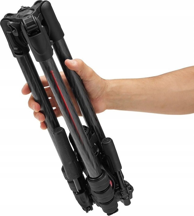 Tripod Manfrotto Befree GT PRO 3-Way, karbon, për foto video
