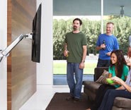 Mbajtëse muri për TV Ergotron 45-296-026, 30"-55", 18-40 lbs, i zi