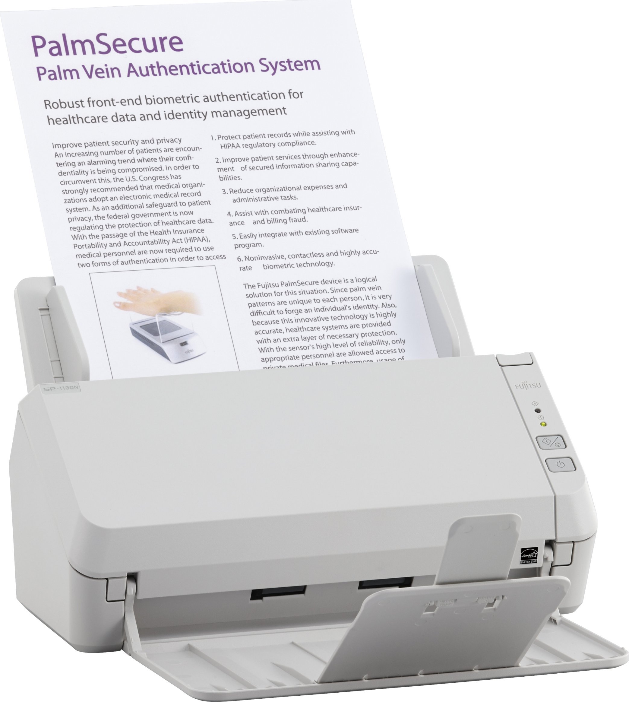 Skaner dokumentesh RICOH SP 1130N, 30 fletë min, rrjetë, i bardhë