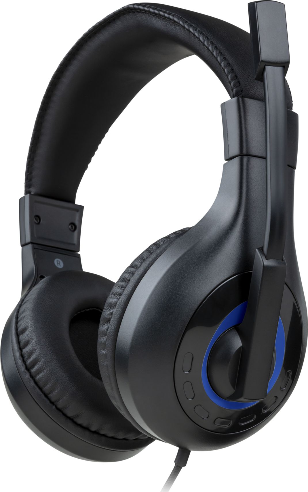 Kufje gaming Nacon BigBen V1, me mikrofon, 3.5mm, blu