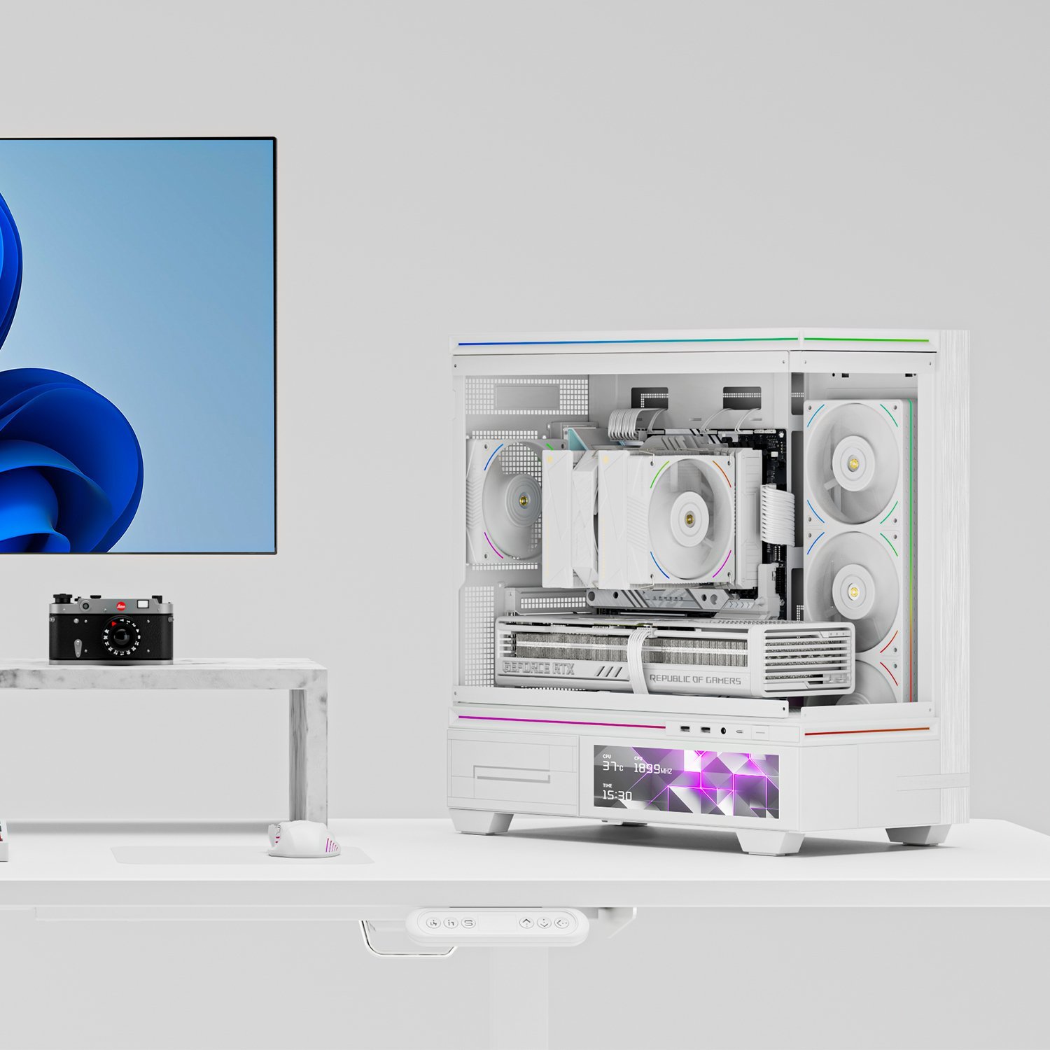 Ftohës procesori Thermalright Royal Pretor 130 Ultra, 120mm, për PC, i bardhë