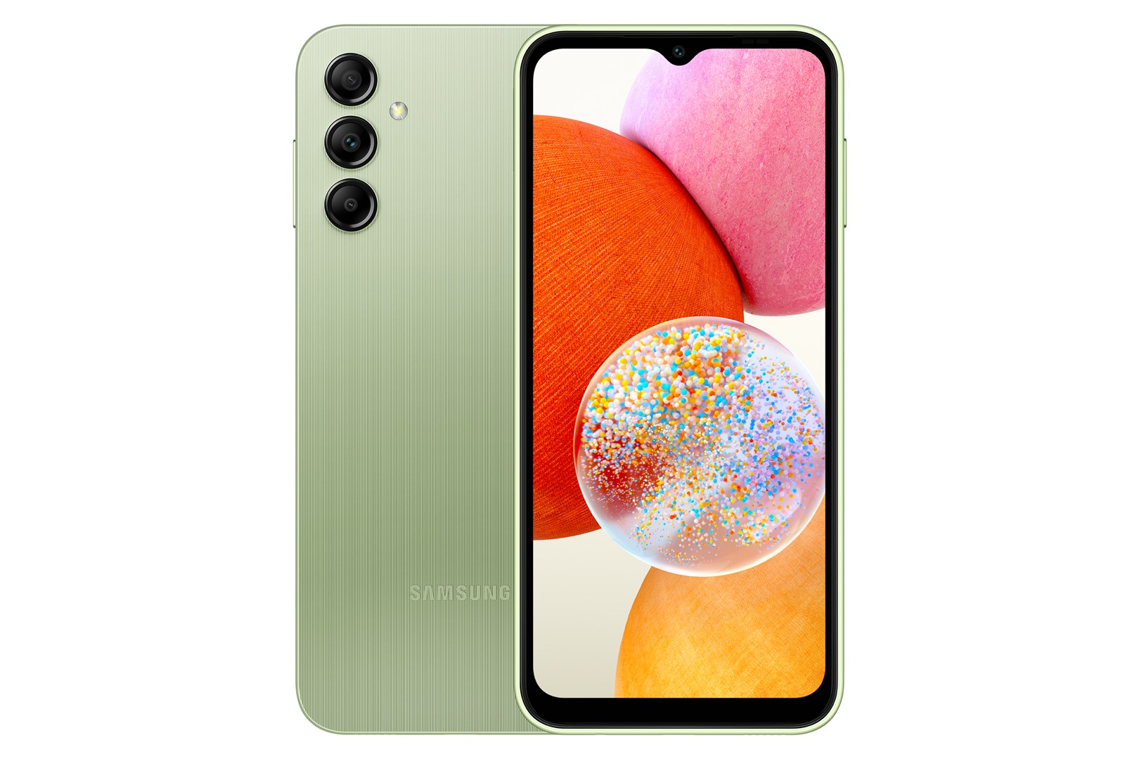 Celular Samsung Galaxy A14 4G, 6.6", 4GB/64GB, i gjelbër