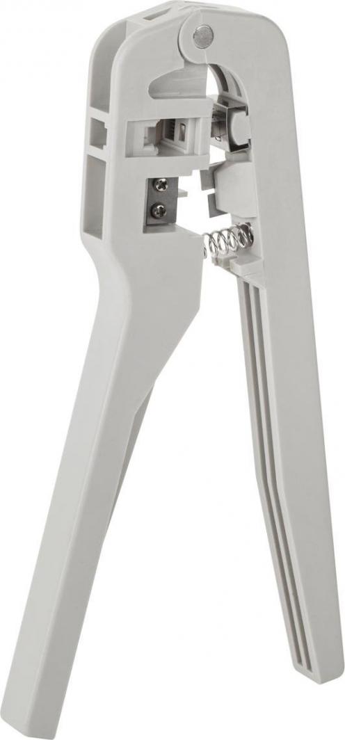 Vegël shtrënguese plastike 6p4c, e argjendtë