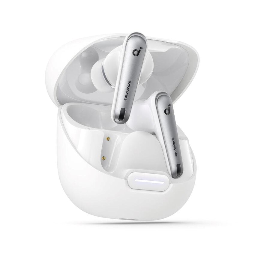 Kufje Anker Soundcore Liberty 4NC, Bluetooth, ANC, të bardha