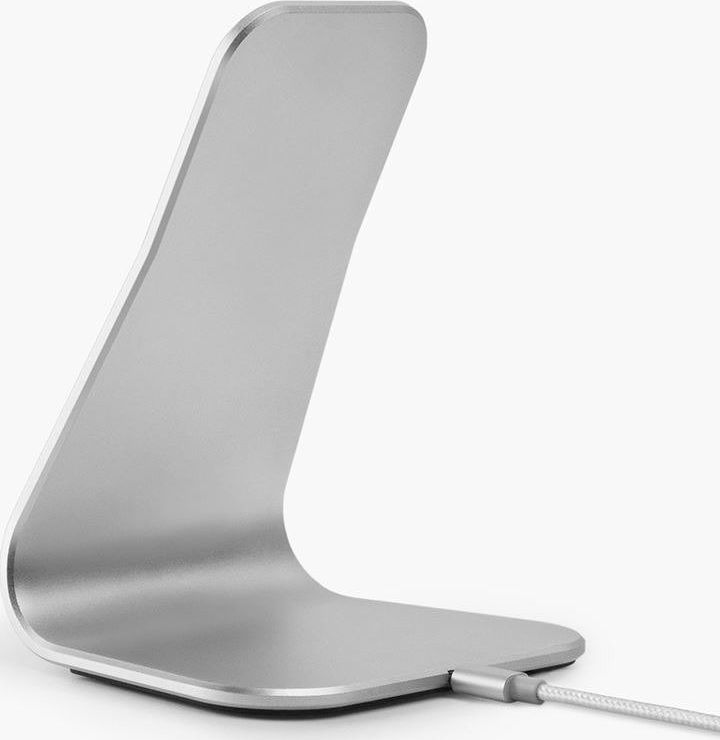 Karikues wireless XVIDA Desk Stand, 7.5W, për telefona Qi, gri