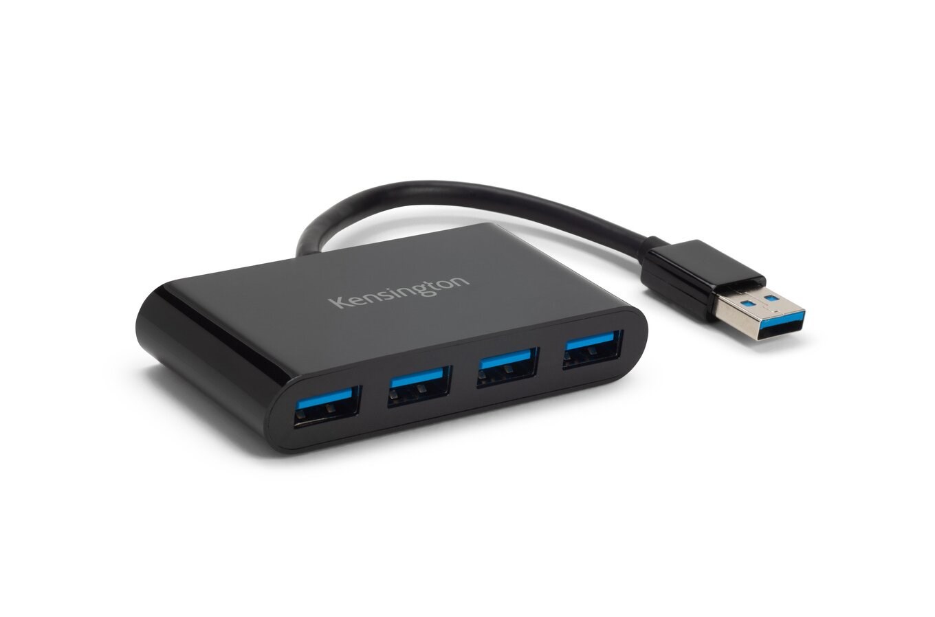 Qendër USB Kensington UH4000, 4 porte, USB 3.0, e zezë