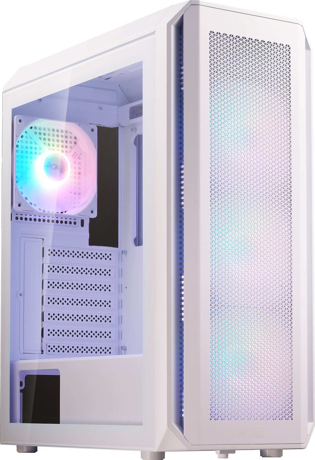 Куќиште компјутер XPG VALOR AIR PLUS, MIDI Tower ATX, бело